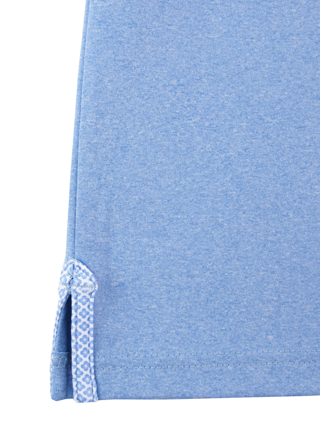 Short Sleeve Polyester Tech Knit Polo — Pique Knit Collar & Cuff, Tonal Yoke, Metal Buttons