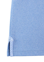 Short Sleeve Polyester Tech Knit Polo — Pique Knit Collar & Cuff, Tonal Yoke, Metal Buttons