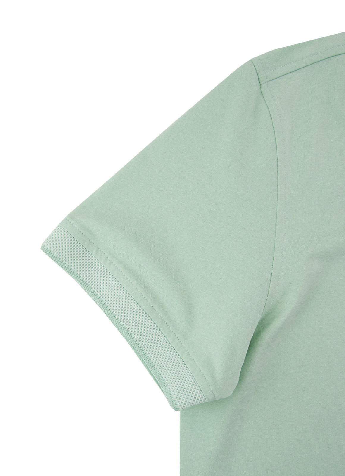 Short Sleeve Polyester Tech Knit Polo — Pique Knit Collar & Cuff, Tonal Yoke, Metal Buttons