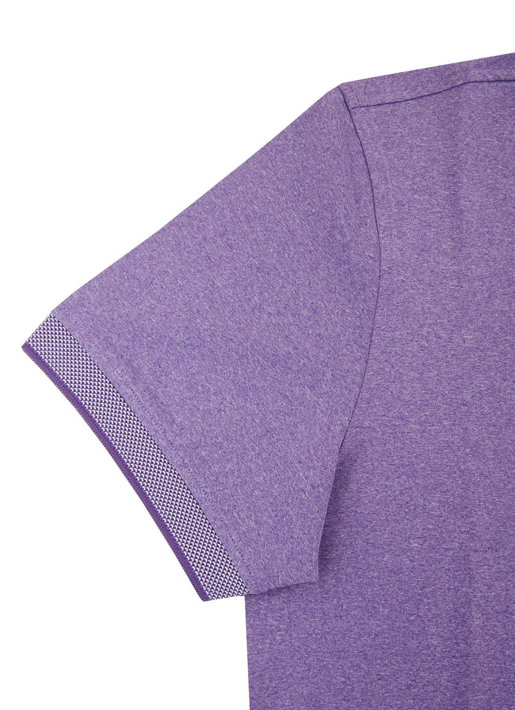 Short Sleeve Polyester Tech Knit Polo — Pique Knit Collar & Cuff, Tonal Yoke, Metal Buttons