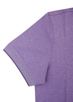Short Sleeve Polyester Tech Knit Polo — Pique Knit Collar & Cuff, Tonal Yoke, Metal Buttons