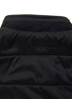 Reversible Vest — Black Exterior, Zippered Pockets, Interior Pockets, Metal Snap Buttons