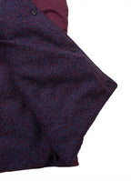 Reversible Vest — Black Exterior, Zippered Pockets, Interior Pockets, Metal Snap Buttons