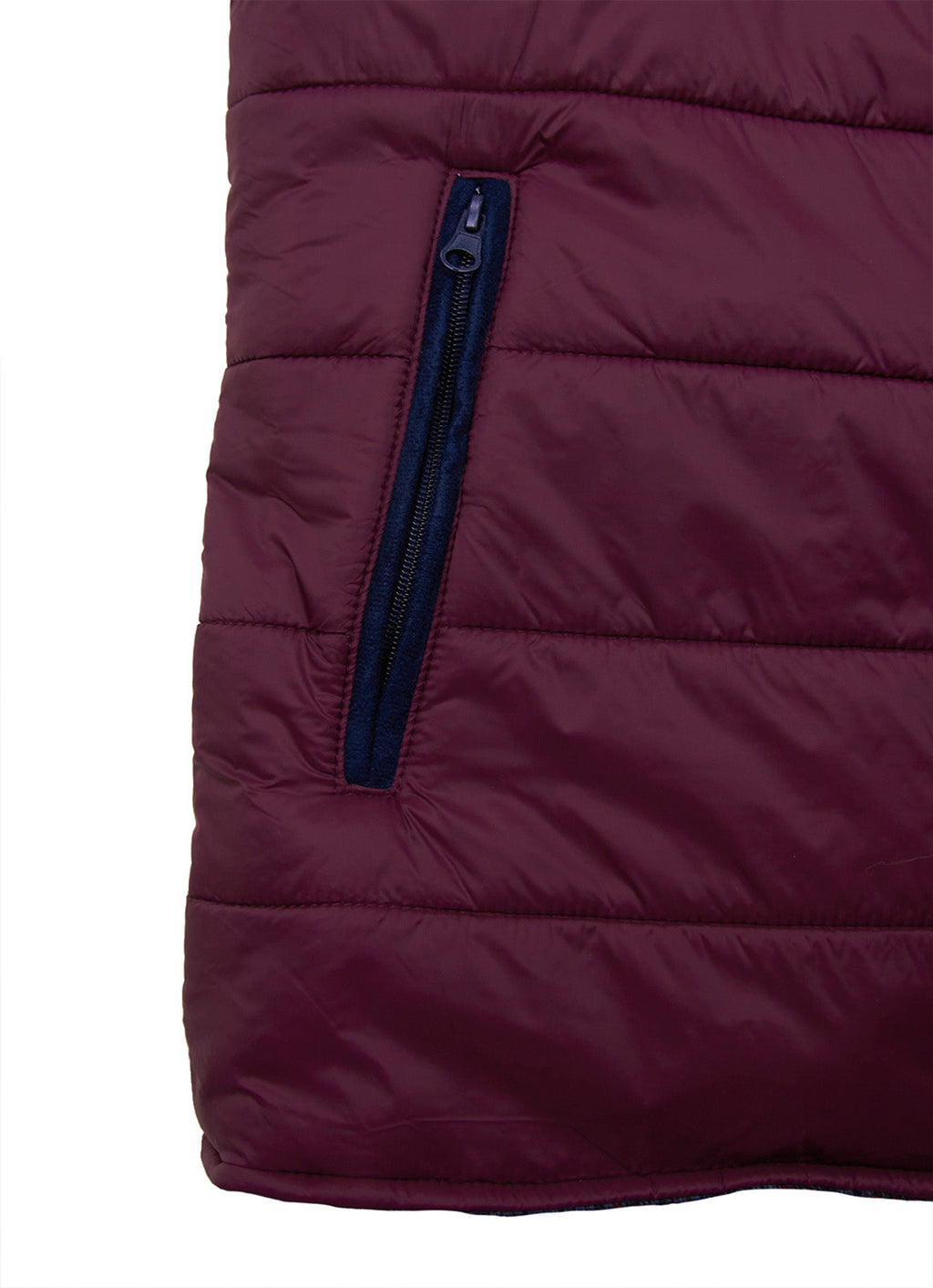 Reversible Vest — Black Exterior, Zippered Pockets, Interior Pockets, Metal Snap Buttons