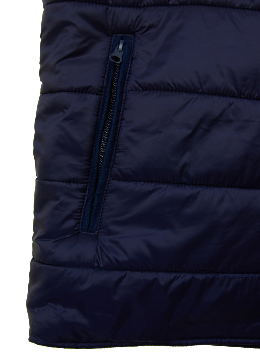 Reversible Vest — Black Exterior, Zippered Pockets, Interior Pockets, Metal Snap Buttons