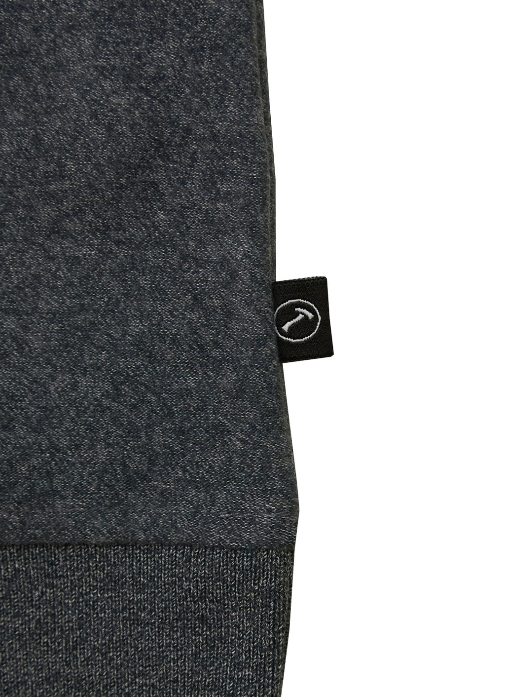 Cotton-Modal Pullover — 3-Button Collar, Chest Pocket, Elastic Waistband & Cuffs