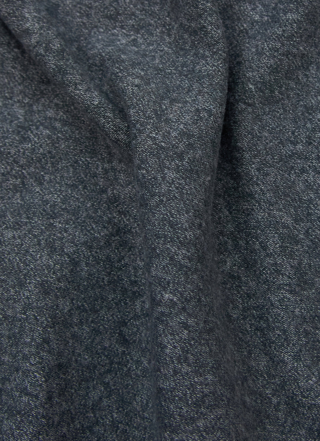 Cotton-Modal Pullover — 3-Button Collar, Chest Pocket, Elastic Waistband & Cuffs