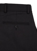 European Stretch Dress Pant — Subtle Stripe, Tailored Silhouette, All-Day Flexibility