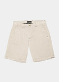9" Inseam Cotton-Tencel Stretch Short — Garment Dyed, Zip Fly, Welt Back Pocket