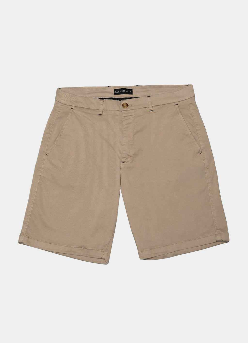 9" Inseam Cotton-Tencel Stretch Short — Garment Dyed, Zip Fly, Welt Back Pocket