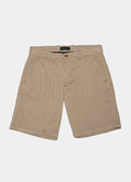 9" Inseam Cotton-Tencel Stretch Short — Garment Dyed, Zip Fly, Welt Back Pocket