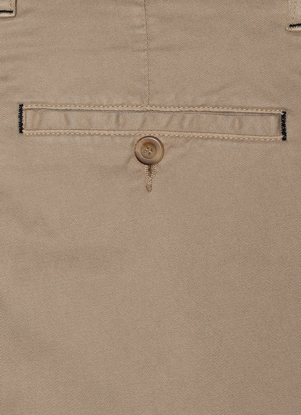 9" Inseam Cotton-Tencel Stretch Short — Garment Dyed, Zip Fly, Welt Back Pocket