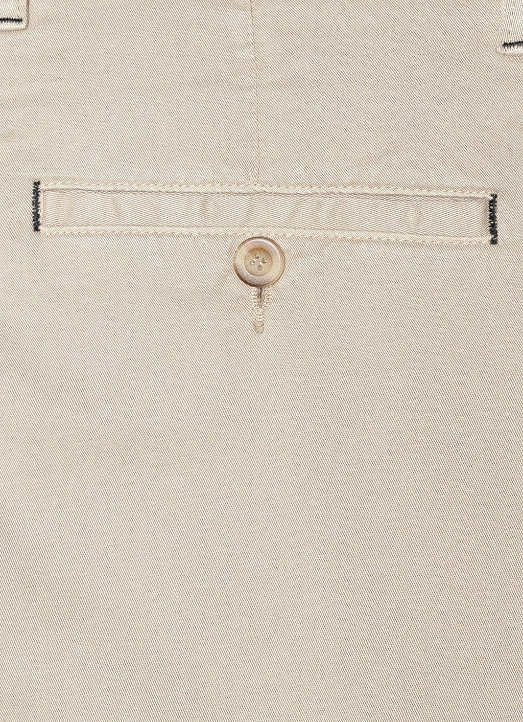 9" Inseam Cotton-Tencel Stretch Short — Garment Dyed, Zip Fly, Welt Back Pocket