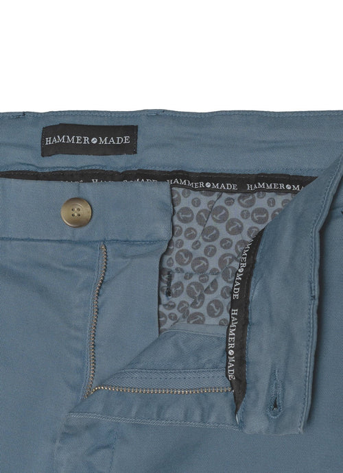 9" Inseam Cotton-Tencel Stretch Short — Garment Dyed, Zip Fly, Welt Back Pocket