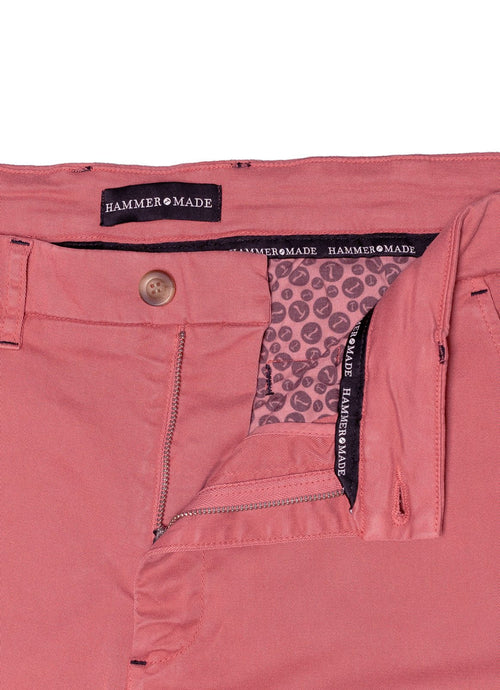 9" Inseam Cotton-Tencel Stretch Short — Garment Dyed, Zip Fly, Welt Back Pocket