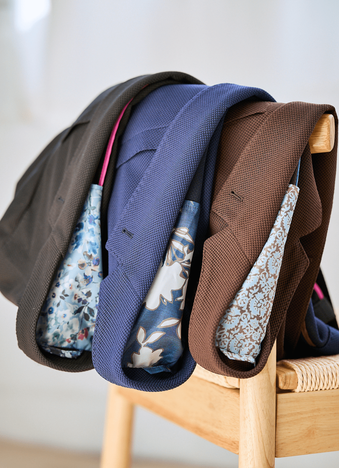 Tailored Sport Coat in Black — Stretch Fabric, Phone Pocket, Notched Lapel, Side Vents