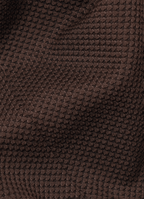 Tailored Sport Coat in Brown — Stretch Fabric, Phone Pocket, Notched Lapel, Side Vents