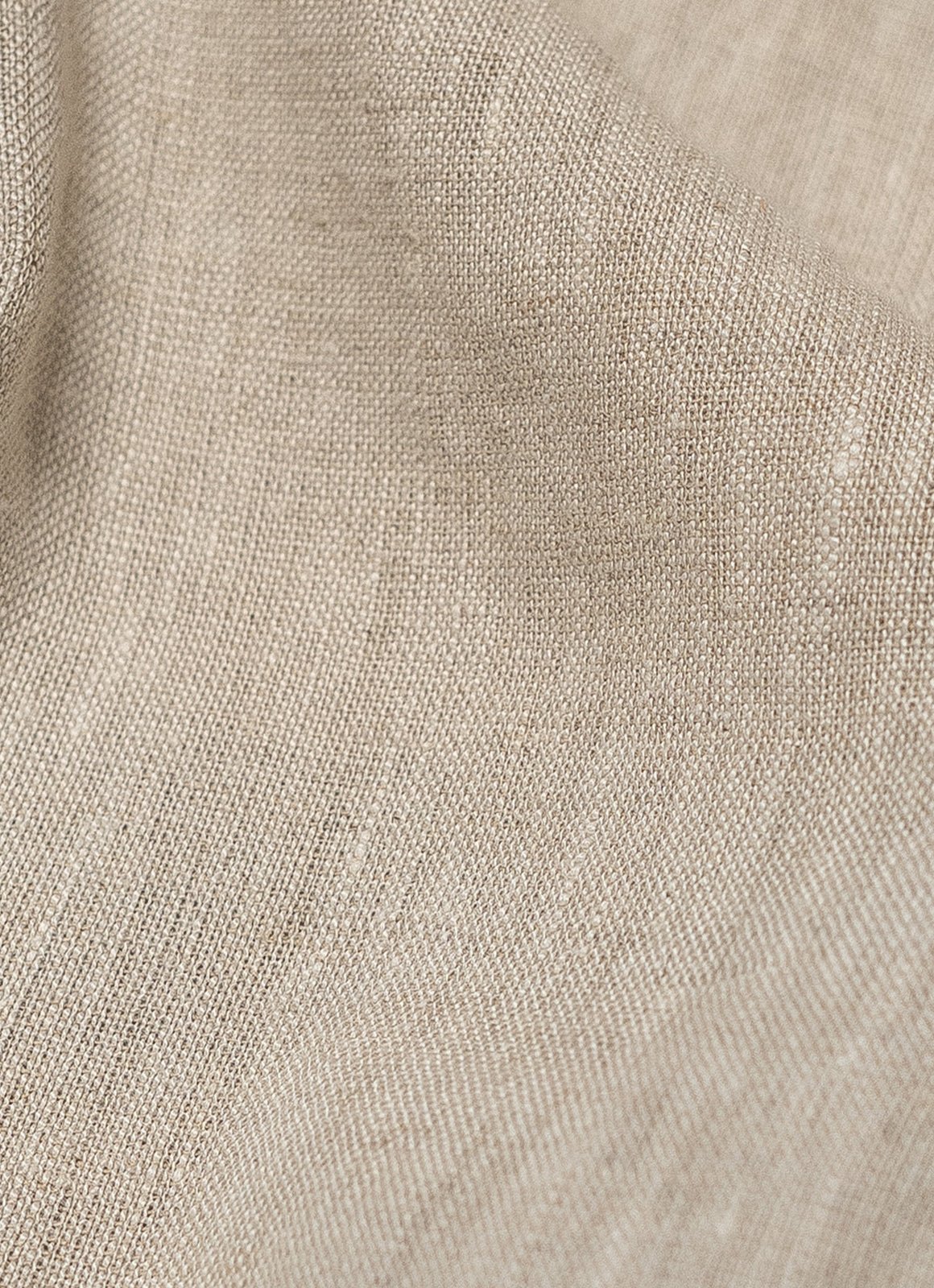Washed Linen Overshirt — Spread Collar, Double Flap Chest Pockets, Relaxed Fit