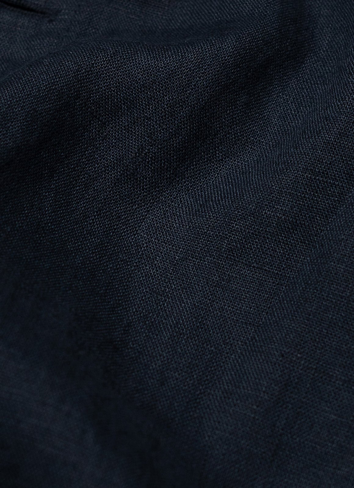 Washed Linen Overshirt — Spread Collar, Double Flap Chest Pockets, Relaxed Fit