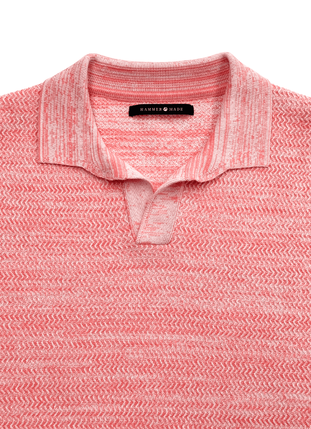 Split Neck Knit Polo — Premium Cotton-Modal Blend, Refined Neckline, Versatile Smart-Casual Style