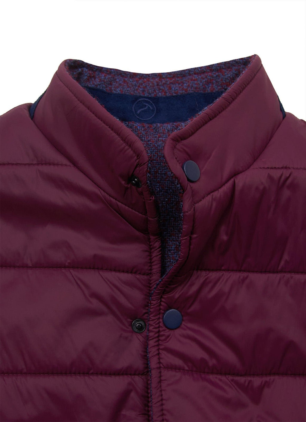 Reversible Vest — Black Exterior, Zippered Pockets, Interior Pockets, Metal Snap Buttons