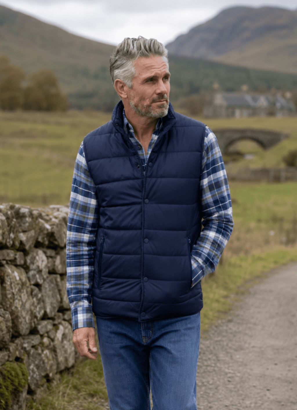 Reversible Vest — Black Exterior, Zippered Pockets, Interior Pockets, Metal Snap Buttons