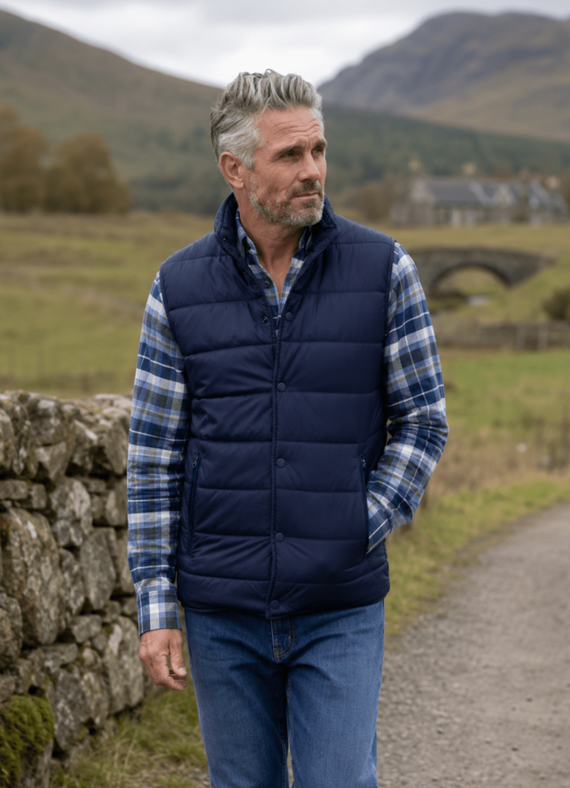 Reversible Vest — Black Exterior, Zippered Pockets, Interior Pockets, Metal Snap Buttons