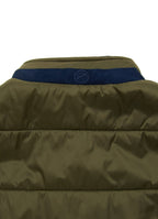 Reversible Vest — Black Exterior, Zippered Pockets, Interior Pockets, Metal Snap Buttons