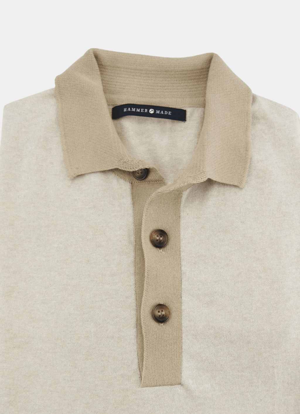 Short Sleeve 100% Cotton Knit Polo — 2-Button Placket, Sustainable & Comfortable