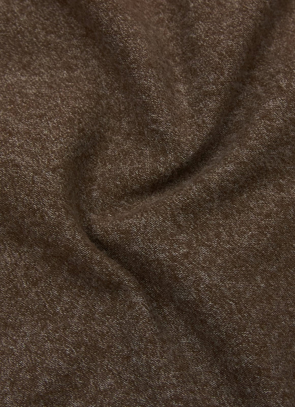 Cotton-Modal Pullover — 3-Button Collar, Chest Pocket, Elastic Waistband & Cuffs
