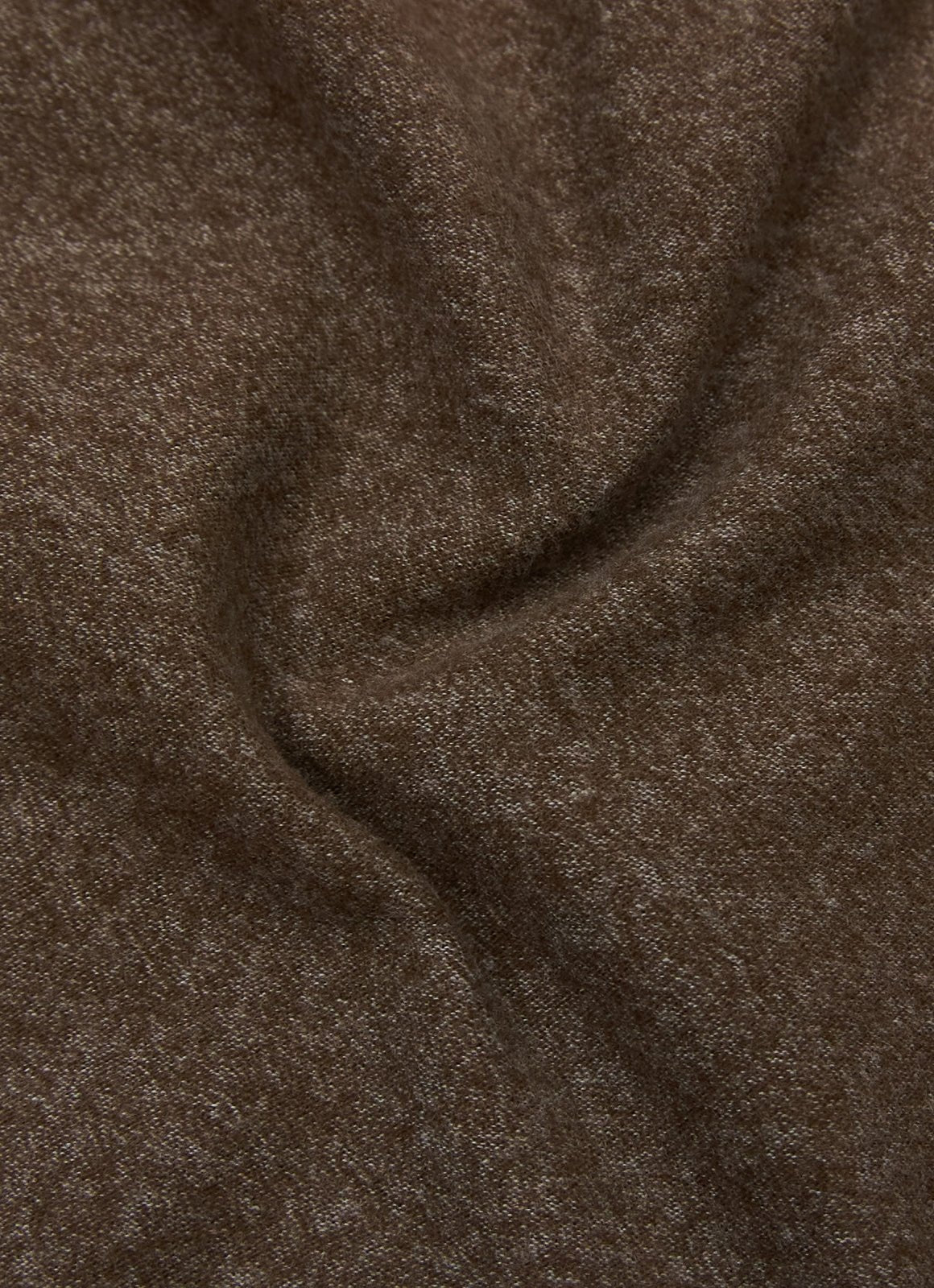 Cotton-Modal Pullover — 3-Button Collar, Chest Pocket, Elastic Waistband & Cuffs