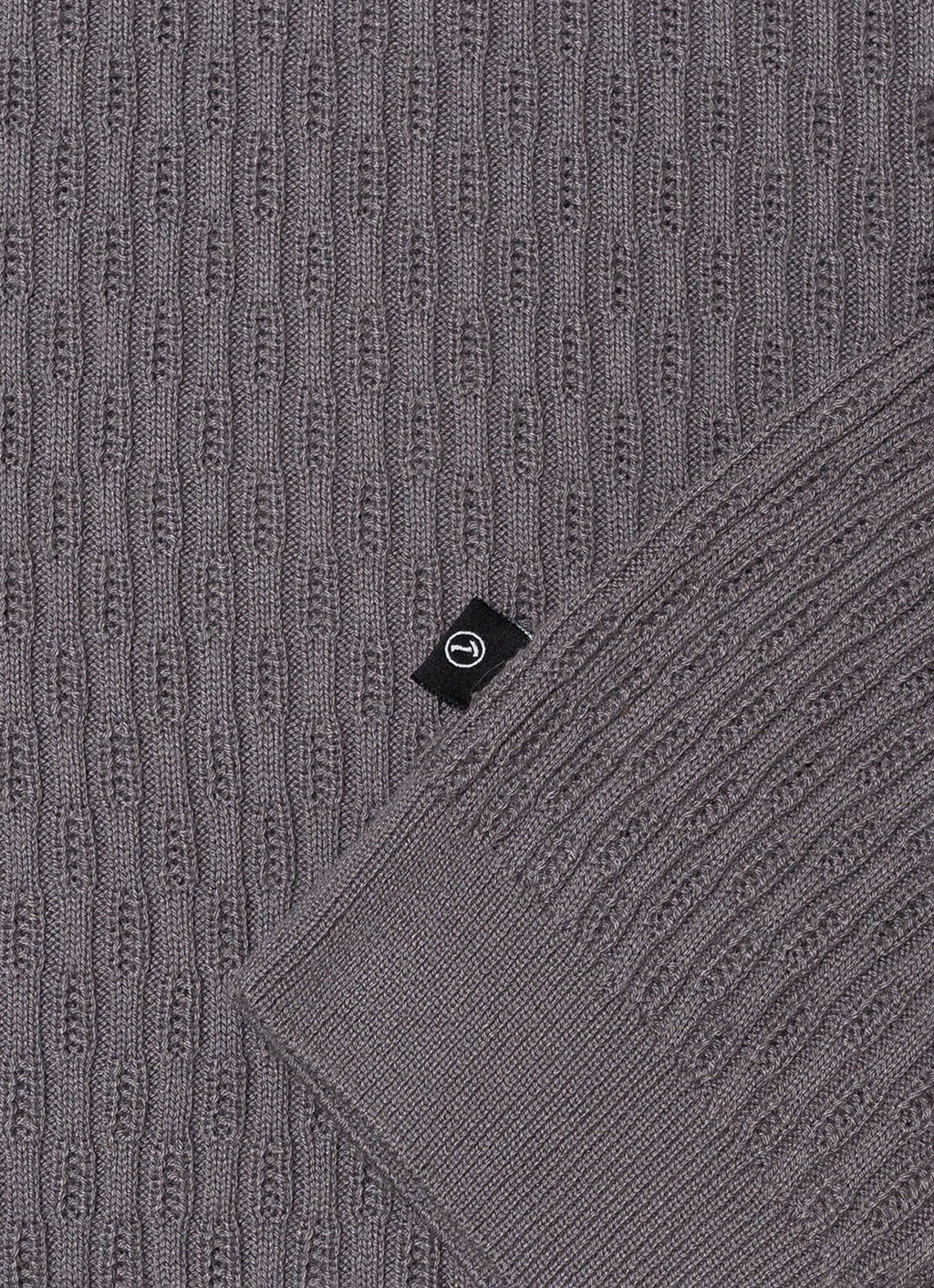 Short Sleeve Caterpillar Rib Knit Polo — 3-Button Collar, Cotton-Modal Blend, Soft Touch